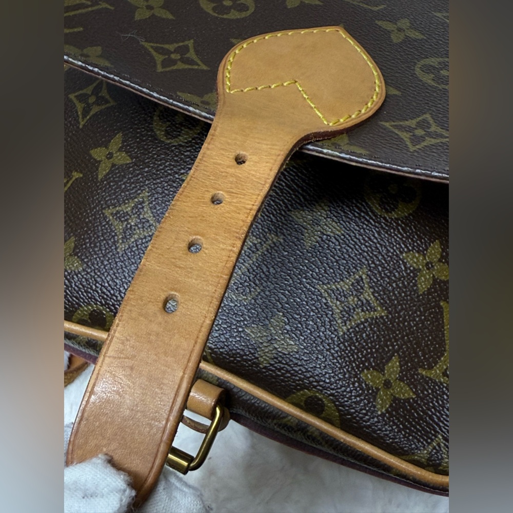 Louis Vuitton Monogram Crossbody Bag in Brown and Gold - Picture 7 of 12